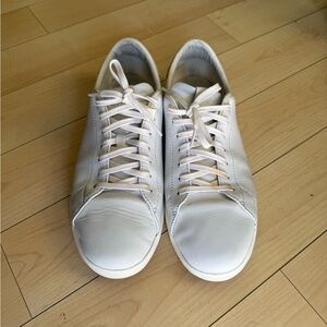 Cole Haan GrandPro White Leather Sneakers